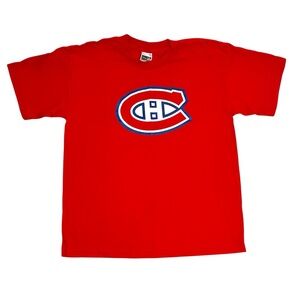 Montreal Canadiens Habs Tee Youth XL Small Adult Hockey NHL 2026 Playoffs